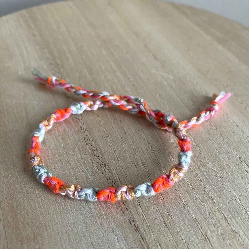 Ula Bracelet anklet trendy comfortable tie embroidery thread woven gift